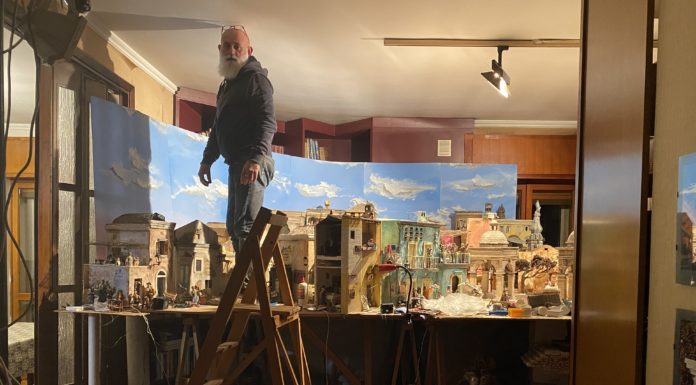 Il presepe di Michele Clima: un luogo magico che racconta la città
